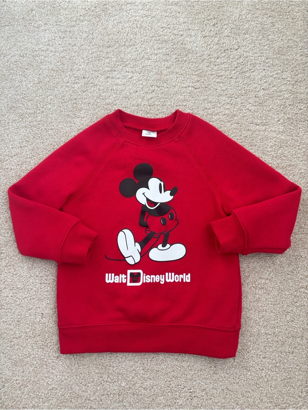 Walt Disney World Parks Mickey Crewneck sweatshirt, size 3